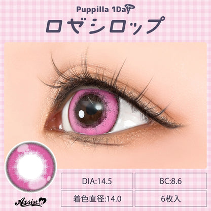 ASSIST CHOUCHOU PUPPILLA SYRUP 1DAY ROSE SYRUP(1BOX 6SHEETS) 0