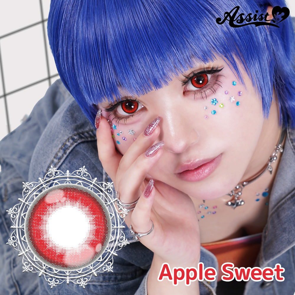ASSIST CHOUCHOU PUPPILLA SWEET 1DAY 02 APPLE SWEET(1BOX 6SHEETS) 1