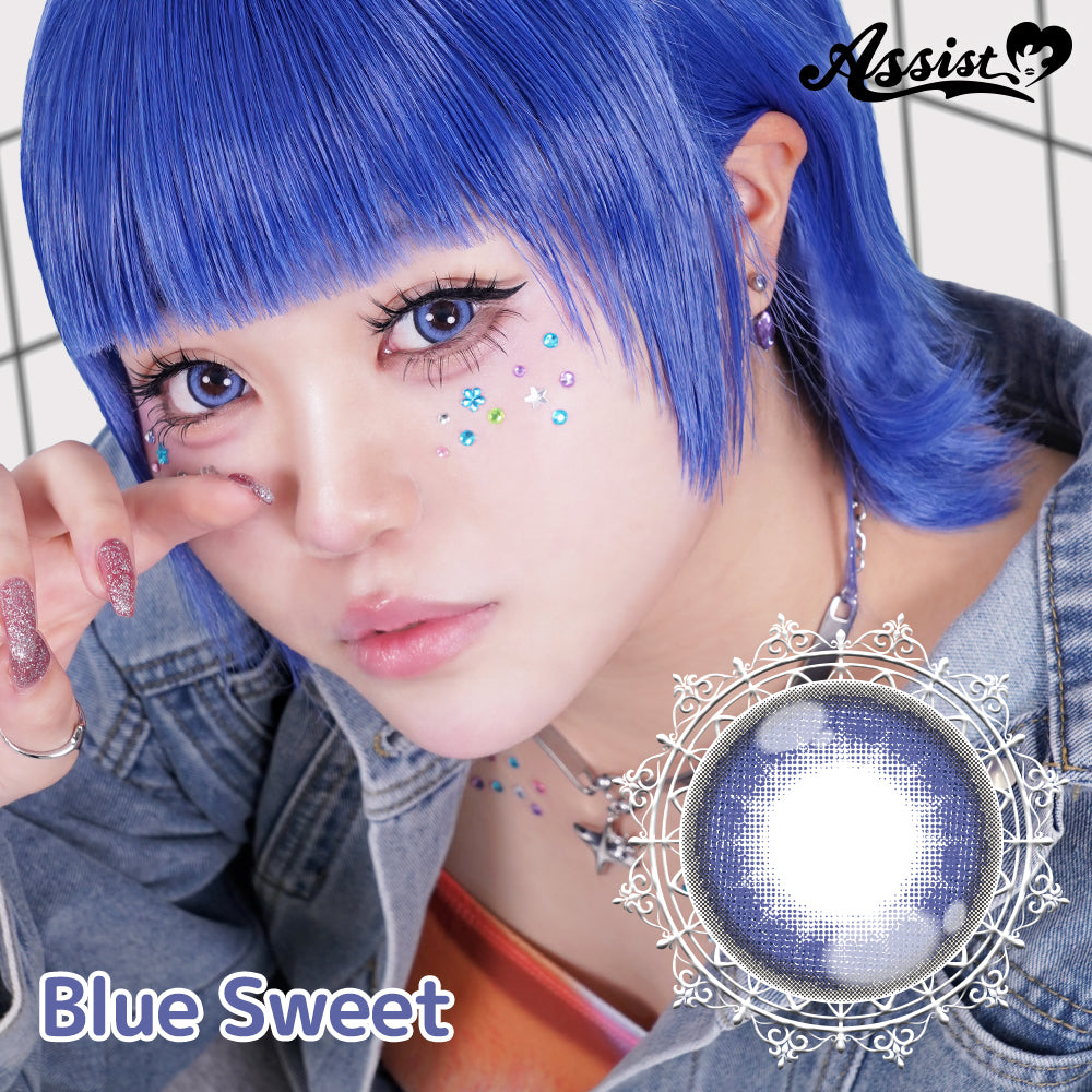 ASSIST CHOUCHOU PUPPILLA SWEET 1DAY 08 BLUE SWEET(1BOX 6SHEETS) 1