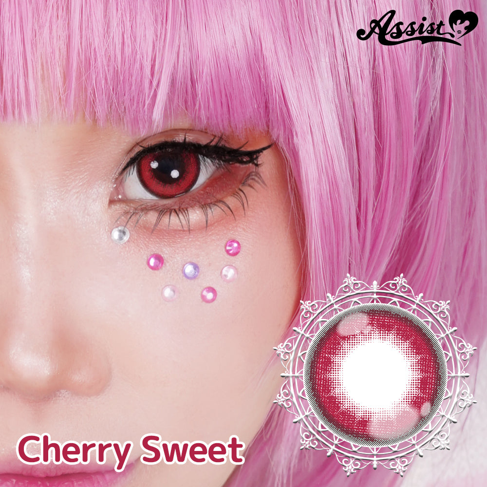 ASSIST CHOUCHOU PUPPILLA SWEET 1DAY 01 CHERRY SWEET(1BOX 6SHEETS) MAIN IMAGE
