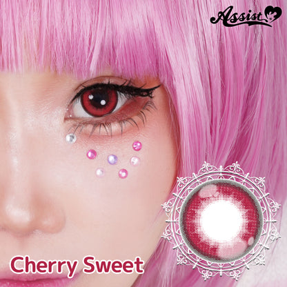 ASSIST CHOUCHOU PUPPILLA SWEET 1DAY 01 CHERRY SWEET(1BOX 6SHEETS) MAIN IMAGE