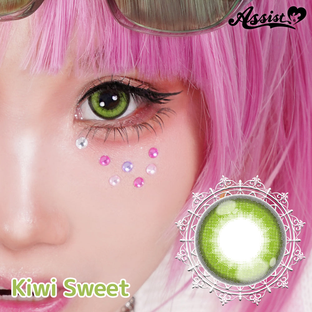 ASSIST CHOUCHOU PUPPILLA SWEET 1DAY 05 KIWI SWEET(1BOX 6SHEETS) MAIN IMAGE