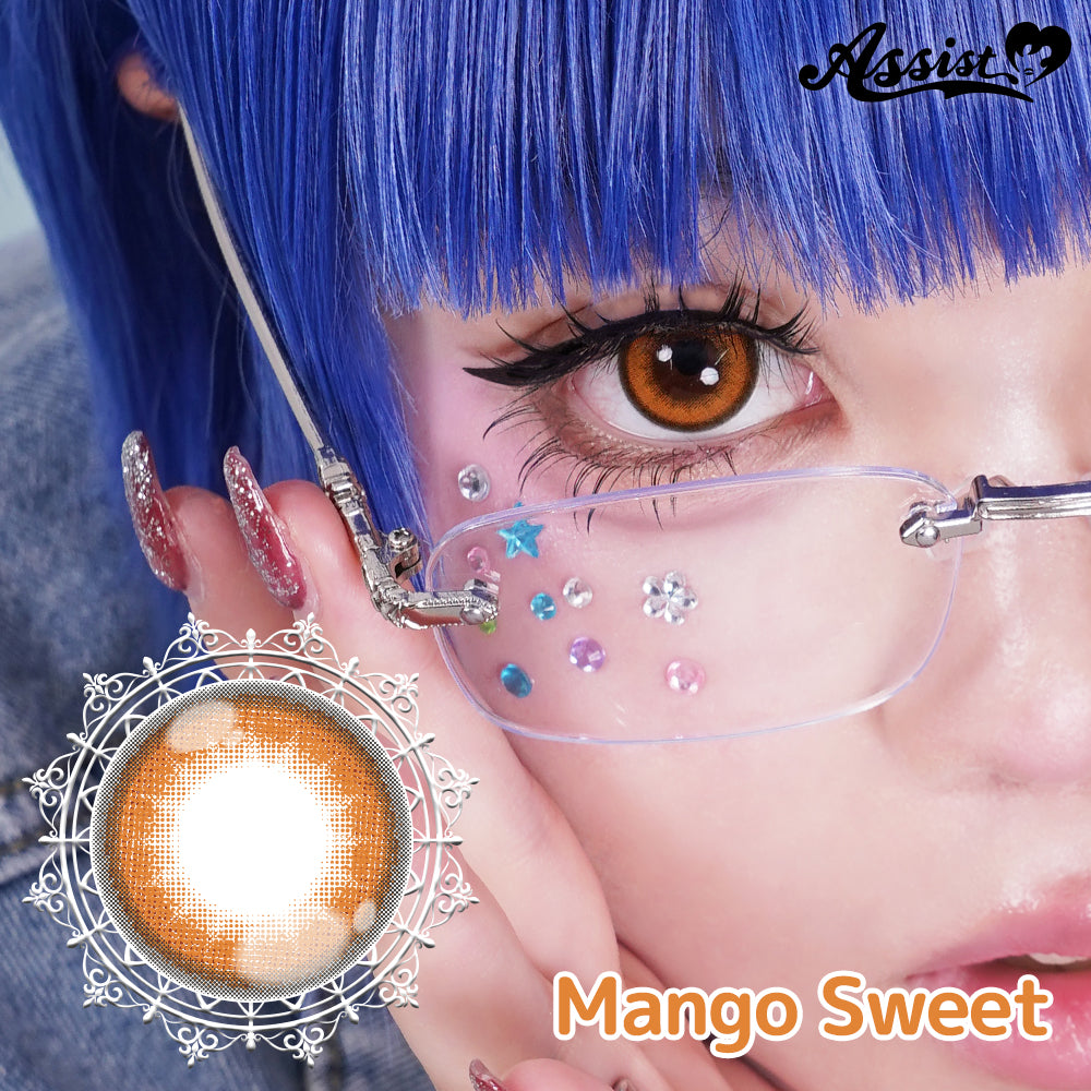 ASSIST CHOUCHOU PUPPILLA SWEET 1DAY 03 MANGO SWEET(1BOX 6SHEETS) MAIN IMAGE