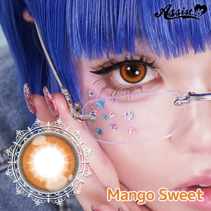 ASSIST CHOUCHOU PUPPILLA SWEET 1DAY 03 MANGO SWEET(1BOX 6SHEETS) MAIN IMAGE