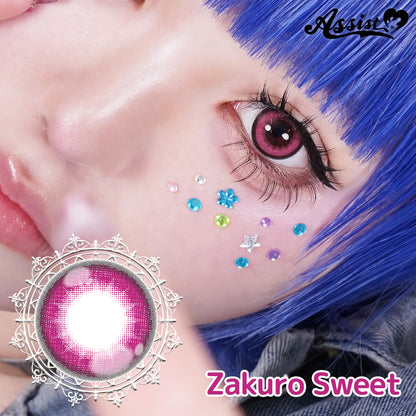 ASSIST CHOUCHOU PUPPILLA SWEET 1DAY 10 ZAKURO SWEET(1BOX 6SHEETS) MAIN IMAGE