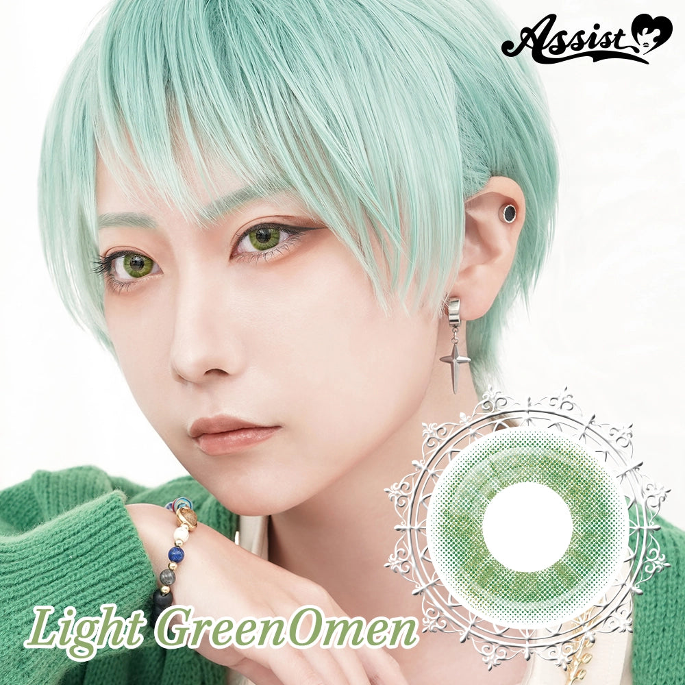 ASSIST CHOUCHOU ROLACE 1DAY LIGHT GREEN OMEN(1BOX 6SHEETS) MAIN IMAGE