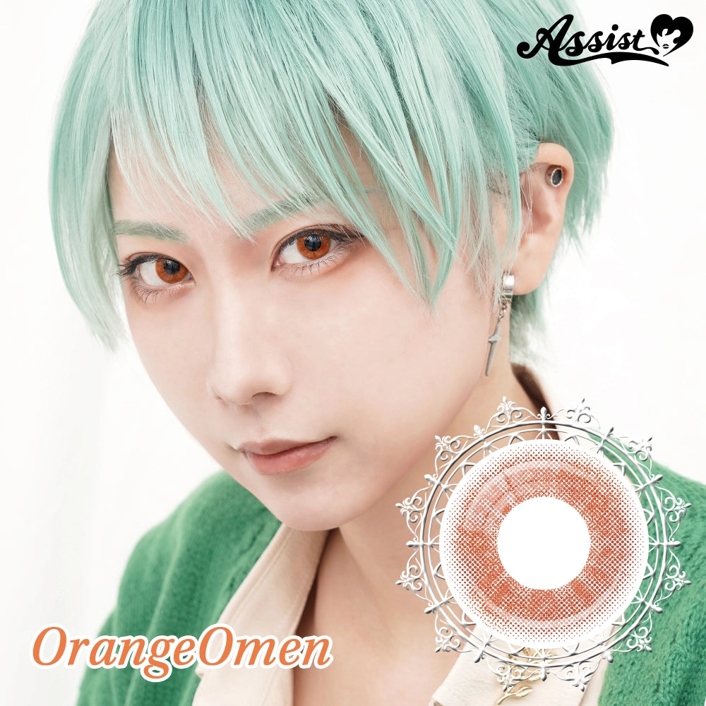 ASSIST CHOUCHOU ROLACE 1DAY ORANGE OMEN(1BOX 6SHEETS) MAIN IMAGE