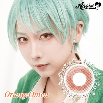 ASSIST CHOUCHOU ROLACE 1DAY ORANGE OMEN(1BOX 6SHEETS) MAIN IMAGE
