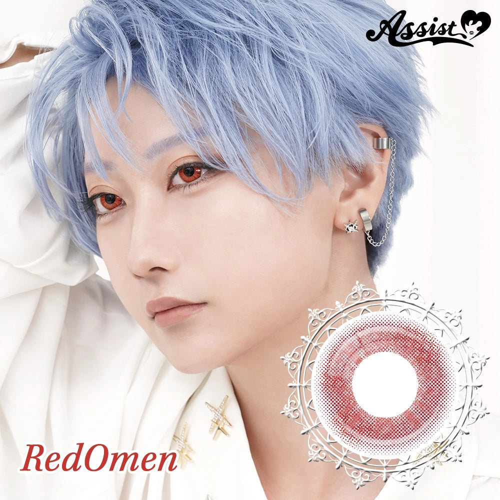 ASSIST CHOUCHOU ROLACE 1DAY RED OMEN(1BOX 6SHEETS) MAIN IMAGE