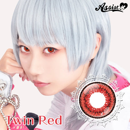 ASSIST CHOUCHOU TWINLOOPNEO 1DAY TWIN RED(1BOX 6SHEETS) MAIN IMAGE