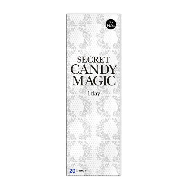 SECRET CANDYMAGIC 1DAY NO.7 BROWN(1BOX 20SHEETS) 2