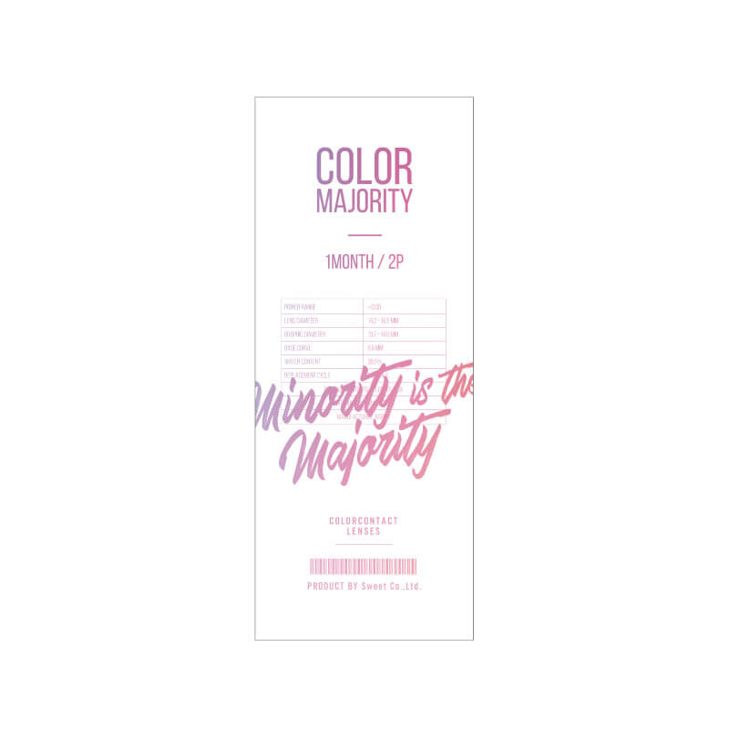 COLOR MAJORITY 1MONTH INNOCENT(1BOX 2SHEETS) 2