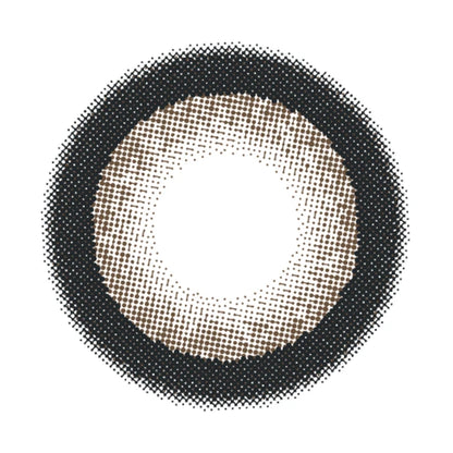 FLURRY 1DAY RING DARK BROWN(1BOX 10SHEETS) 1