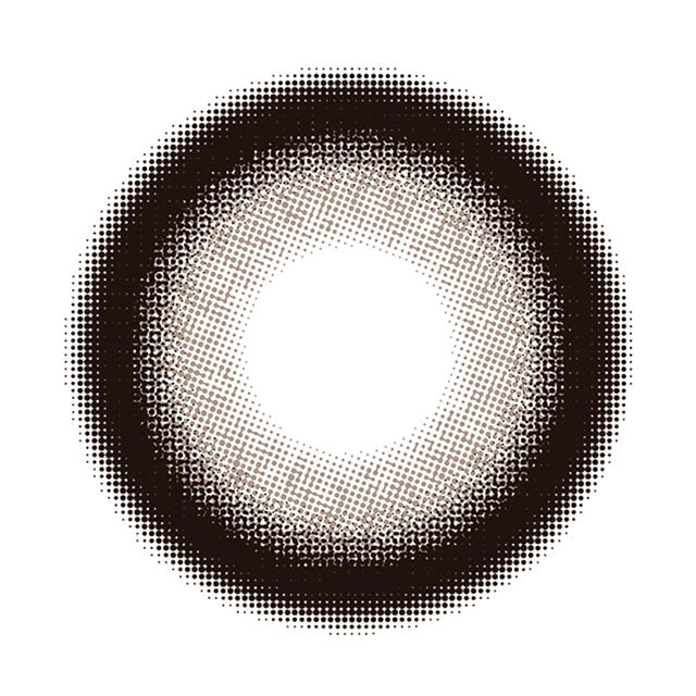 FLURRY 1DAY RING LARGE ASH BROWN(1BOX 10SHEETS) 1
