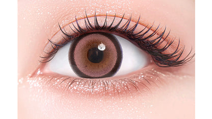 FLURRY TORIC 1DAY RING PINK BROWN CYL-0.75(1BOX 10SHEETS) 0