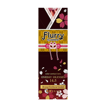 FLURRY 1DAY RING YELLOW GOLD(1BOX 10SHEETS) 2