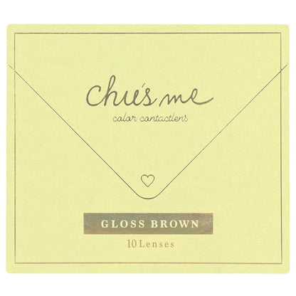 CHU’S ME 1DAY GLOSS BROWN(1BOX 10SHEETS) 2