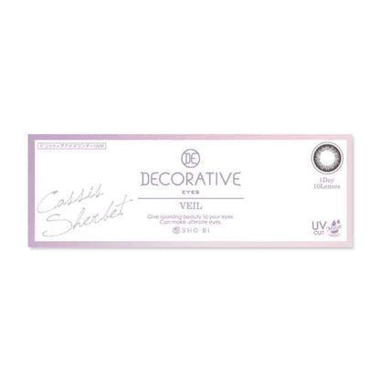 DECORATIVE EYES VEIL CASSIS SHERBET 1DAY(1BOX 10SHEETS) 2