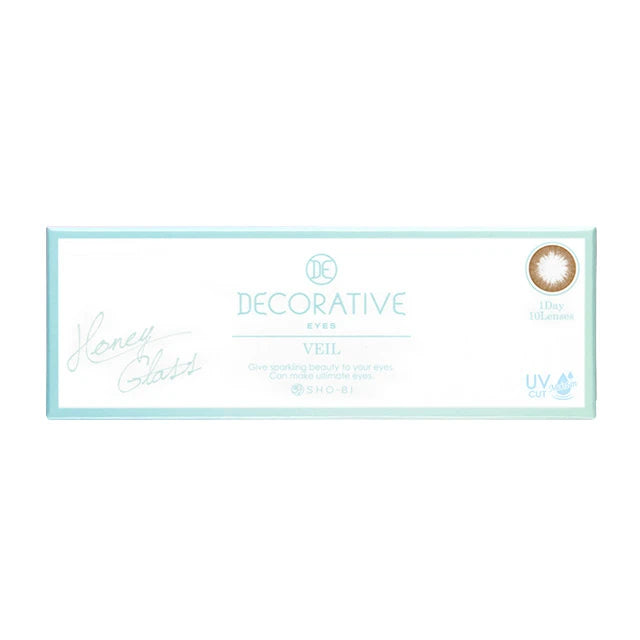 DECORATIVE EYES VEIL HONEY GLASS 1DAY(1BOX 10SHEETS) 2