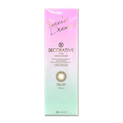 DECORATIVE EYES UV MOISTURE 1DAY NO.1 FOREVER DREAMER(1BOX 10SHEETS) 0