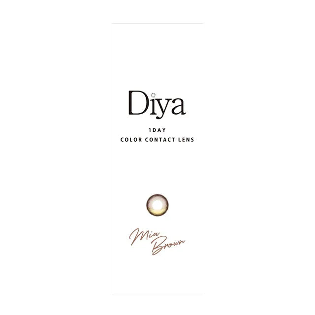 DIYA 1DAY MIA BROWN(1BOX 10SHEETS) 2