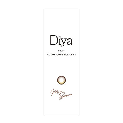 DIYA 1DAY MIA BROWN(1BOX 10SHEETS) 2