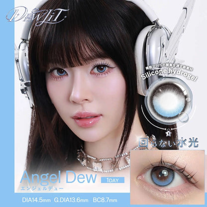 DEWLIT SILICONE HYDROGEL 1DAY ANGEL DEW(1BOX 10SHEETS) MAIN IMAGE