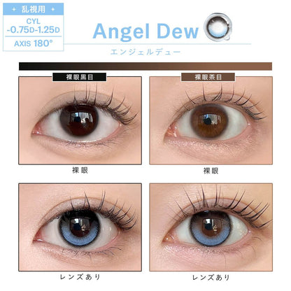 DEWLIT SILICONE HYDROGEL TORIC 1DAY ANGEL DEW CYL-1.25(1BOX 10SHEETS) 0