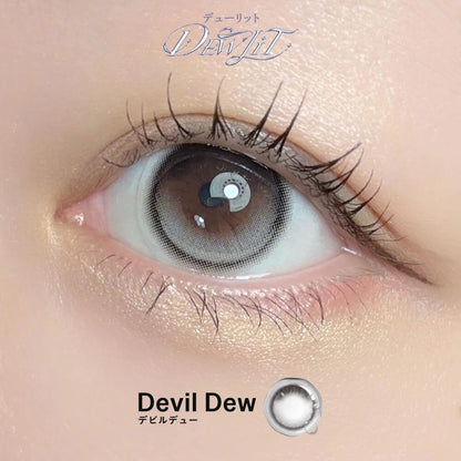 DEWLIT SILICONE HYDROGEL 1MONTH DEVIL DEW(1BOX 2SHEETS) 1