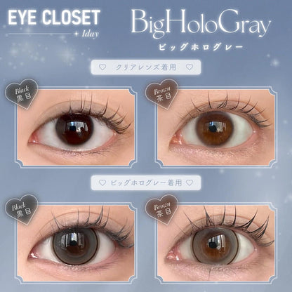 EYE CLOSET BIG 1DAY BIG HOLO GRAY(1BOX 10SHEETS) 0