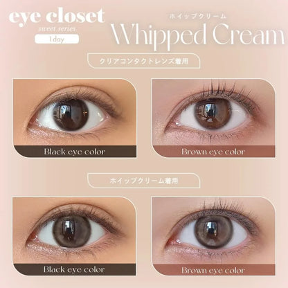 EYE CLOSET 1DAY SWEET SERIES 14.2mm WHIPPED CREAM(1BOX 10SHEETS) 0