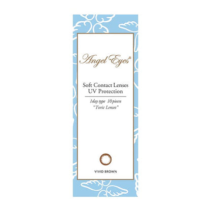 ANGELEYES 1DAY TORIC CYL-0.75 VIVID BROWN(1BOX 10SHEETS) 2