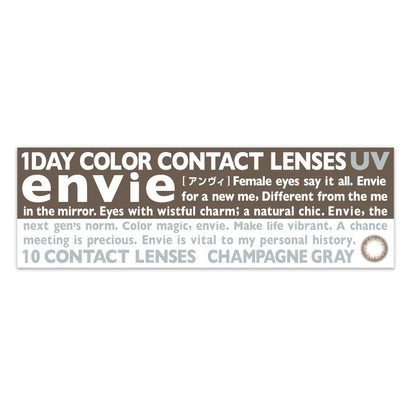 ENVIE 1DAY CHAMPAGNE GRAY(1BOX 10SHEETS) 2