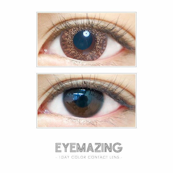 EYEMAZING 1DAY TROPICAL HAZEL(1BOX 10SHEETS) 0