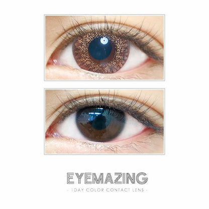 EYEMAZING 1DAY TROPICAL HAZEL(1BOX 10SHEETS) 0