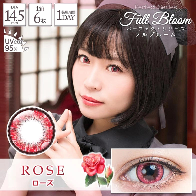 PERFECT SERIES FULL BLOOM 1DAY ROSE(1BOX 6SHEETS) MAIN IMAGE