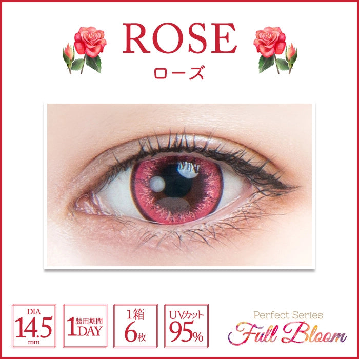 PERFECT SERIES FULL BLOOM 1DAY ROSE(1BOX 6SHEETS) 0