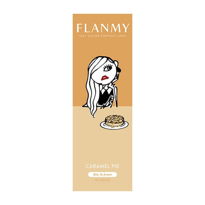 FLANMY SWEET 1DAY CARAMEL PIE(1BOX 10SHEETS) 2
