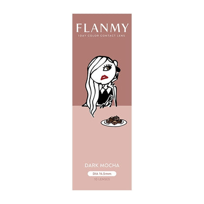 FLANMY SWEET 1DAY DARK MOCHA(1BOX 10SHEETS) 2