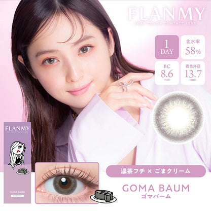 FLANMY SWEET 1DAY GOMA BAUM(1BOX 10SHEETS) MAIN IMAGE