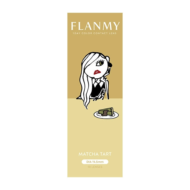 FLANMY SWEET 1DAY MATCHATART(1BOX 10SHEETS) 2