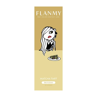 FLANMY SWEET 1DAY MATCHATART(1BOX 10SHEETS) 2