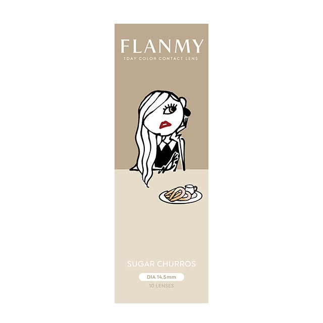 FLANMY SWEET 1DAY SUGAR CHURROS(1BOX 10SHEETS) 2