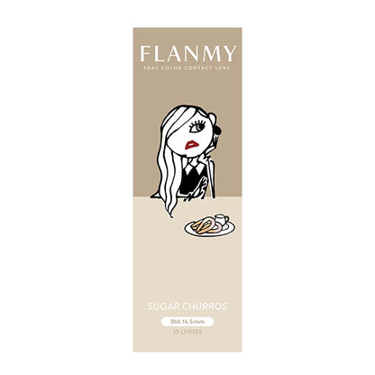 FLANMY SWEET 1DAY SUGAR CHURROS(1BOX 10SHEETS) 2