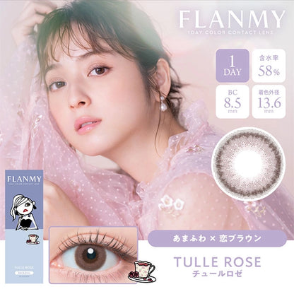 FLANMY SHELL 1DAY TULLE ROSE(1BOX 10SHEETS) MAIN IMAGE