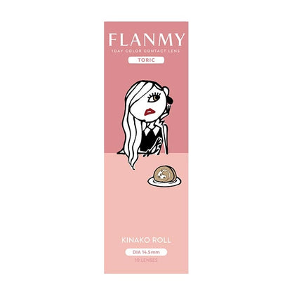 FLANMY TORIC 1DAY KINAKO ROLL CYL -1.25(1BOX 10SHEETS) 2