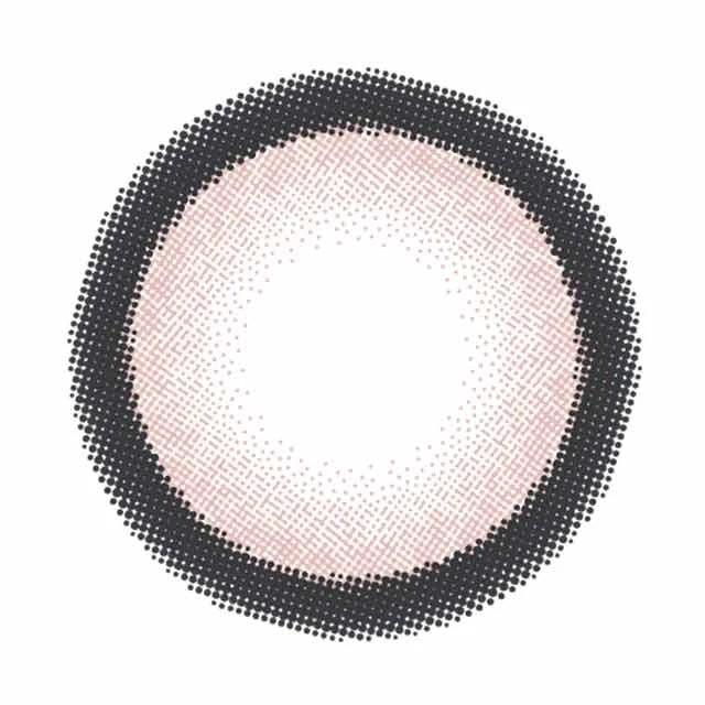 FLURRY 1DAY RING PINK BROWN(1BOX 10SHEETS) 2