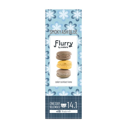 FLURRY 1DAY SMOKY ASH BLUE(1BOX 10SHEETS) 0