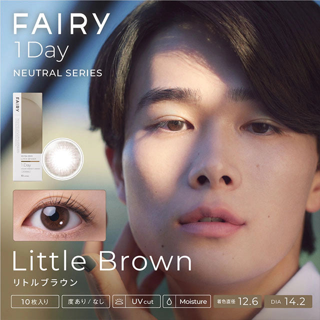 FAIRY 1DAY NEUTRAL SERIES LITTLE BROWN(1BOX 10SHEETS) MAIN IMAGE