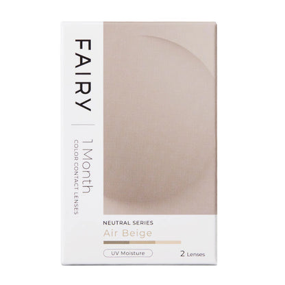 FAIRY 1MONTH NEUTRAL SERIES AIR BEIGE(1BOX 2SHEETS) 2